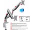 Кронштейн для мониторов Arm media LCD T32 silver 10161 2