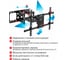 TV кронштейн Arm media PARAMOUNT 70 black 10199 7