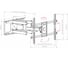 TV кронштейн Arm media PARAMOUNT 70 black 10199 10