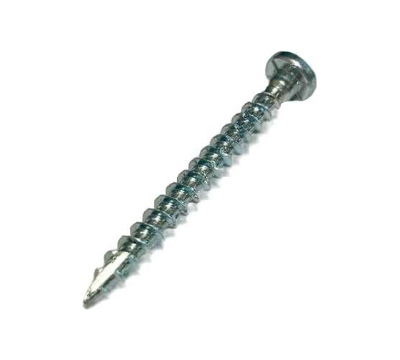 Евро-винт по дереву HIMTEX fix белый цинк, Torx 25 5x50 (200 шт.) 05050EUR