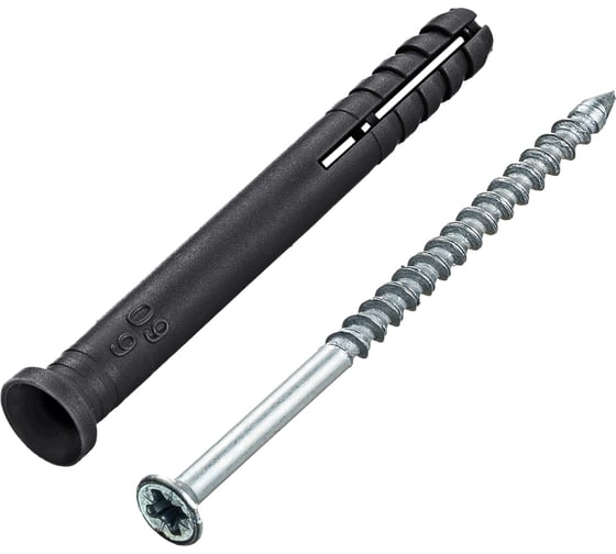 Дюбель-гвоздь полипр. потай. Tech-Krep 6x60 (100 шт) - пакет ECOPLAST 154322