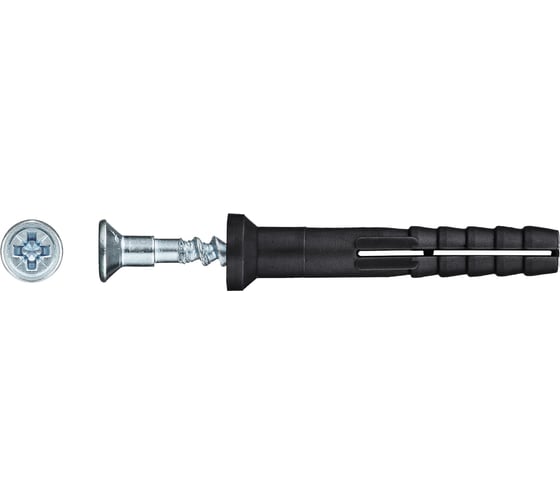 Дюбель-гвоздь полипр. потай. Tech-Krep 6x40 (2000шт) - накл. ECOPLAST 153856