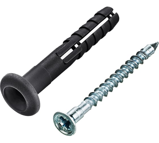 Дюбель-гвоздь полипр. гриб. Tech-Krep 6x40 (100 шт) - пакет ECOPLAST 153688 1