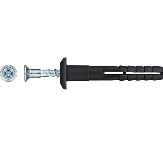 Дюбель-гвоздь полипр. гриб. Tech-Krep 6x40 (100 шт) - пакет ECOPLAST 153688