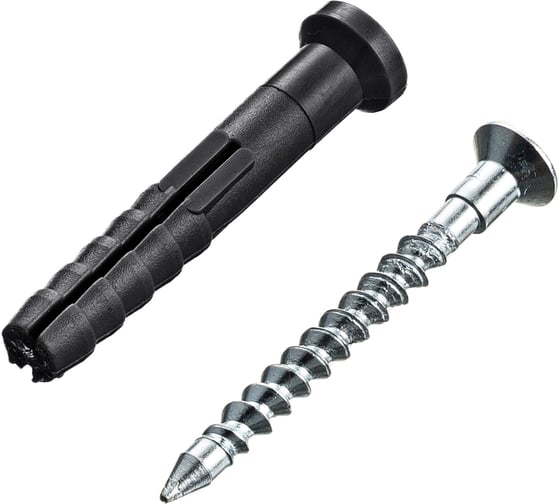 Дюбель-гвоздь полипр. потай. Tech-Krep 6x40 (100 шт) - пакет ECOPLAST 153687