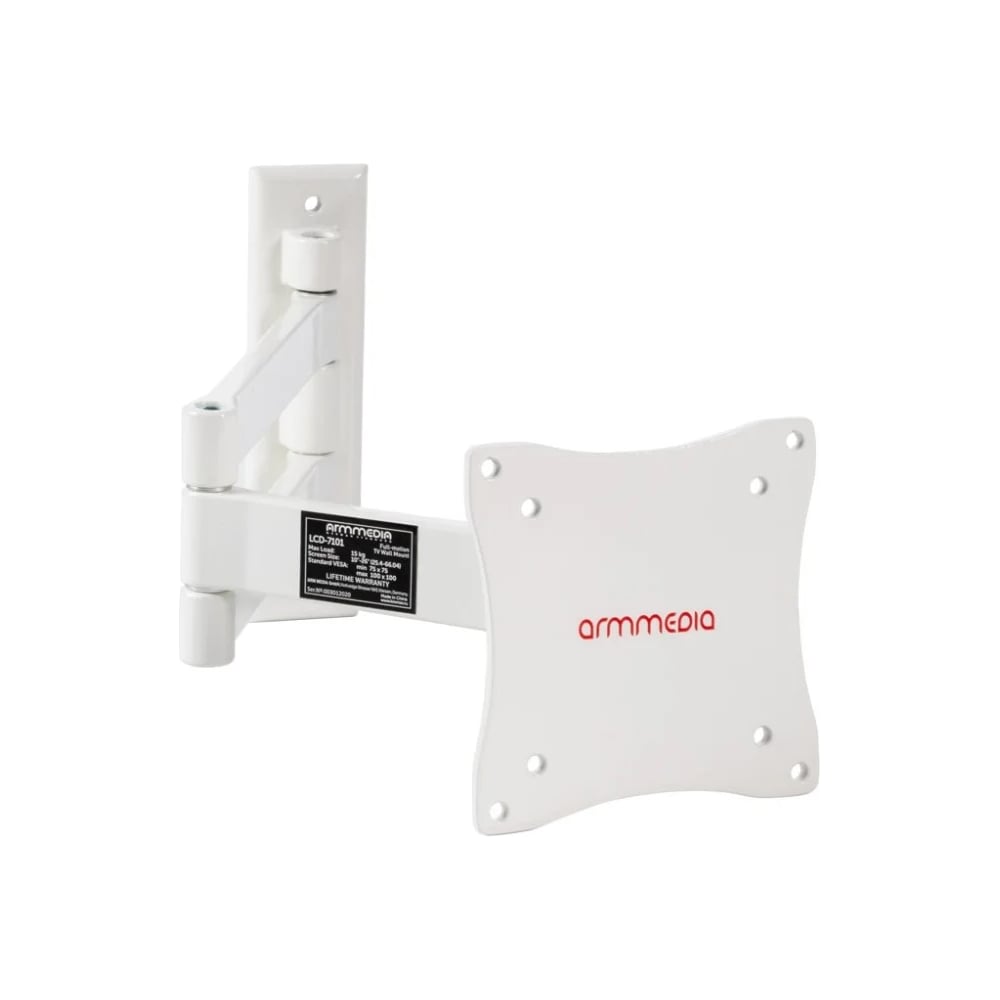 TV кронштейн Arm media LCD 7101 white 10082 - выгодная цена, отзывы ...