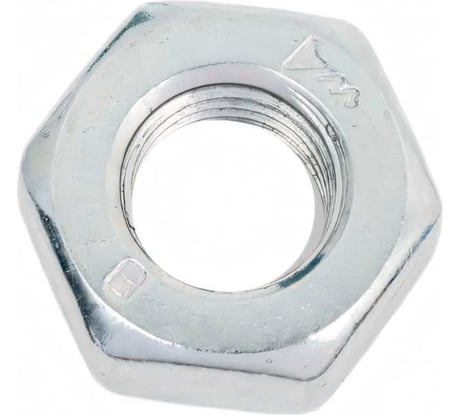 Гайка ЦКИ DIN934 М10х1.25 усилена закалкой 8 Ц 100 шт 60521