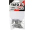 Алюминиевые резьбовые заклепки YATO М5 20 шт. YT-36453 394936453 092 1 3