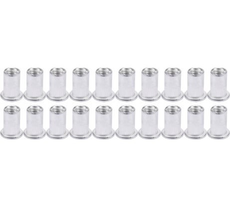 Алюминиевые резьбовые заклепки YATO М4 20 шт. YT-36452