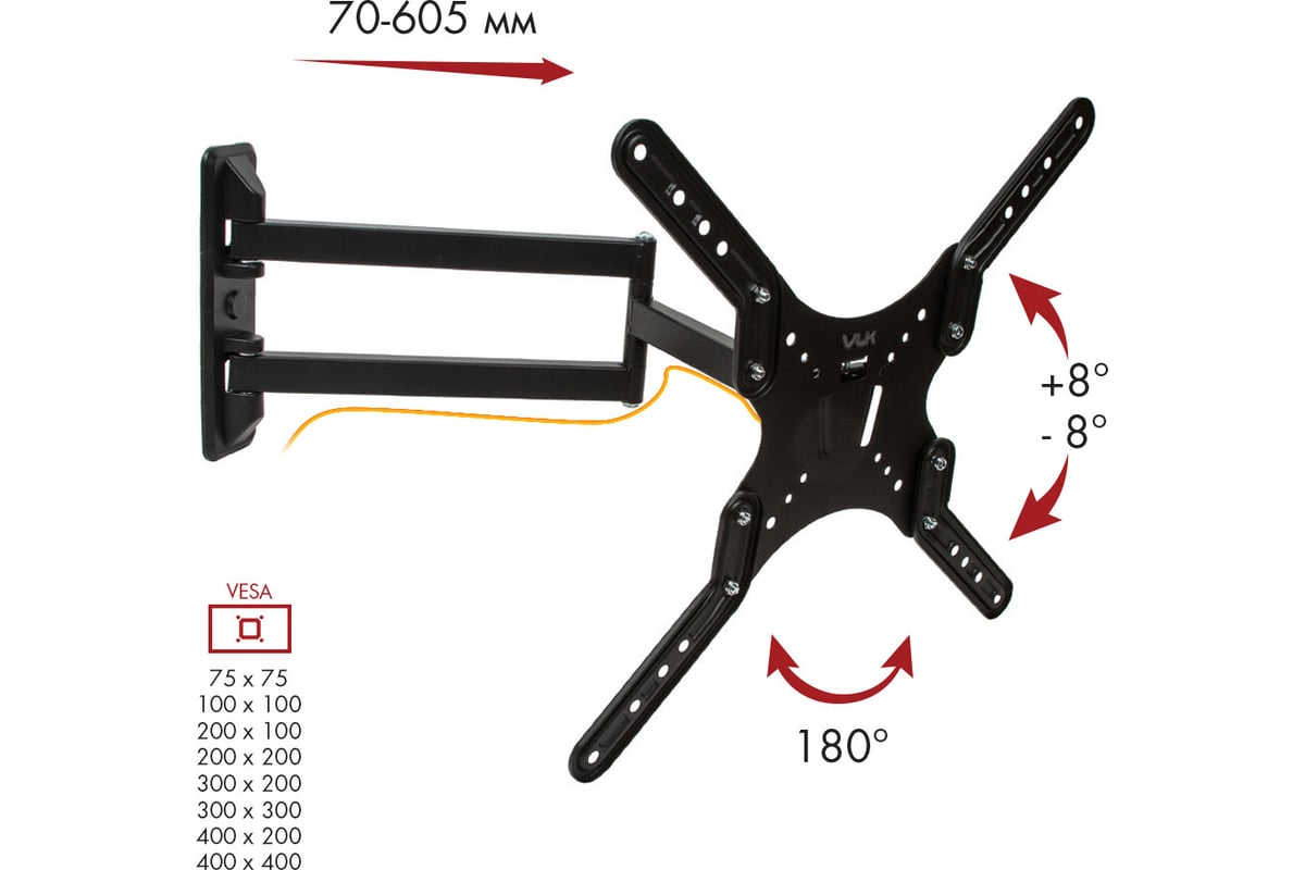 Кронштейн vesa 300