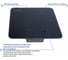 Полка для AV техники Kromax MICRO MONO black 26026 2