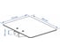 Полка для AV техники Kromax MICRO MONO black 26026 4