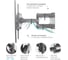 TV кронштейн Arm media PT 16 black 10198 4