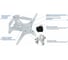 TV кронштейн Kromax ATLANTIS 45 white 20218 13