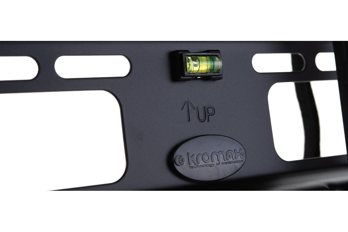 TV кронштейн Kromax FLAT 1 new black 26007 - выгодная цена, отзывы ...
