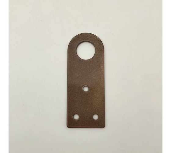 Проушина прямая GVK 35x70мм коричневый металлик Проуш_прям_35х70_корич 1