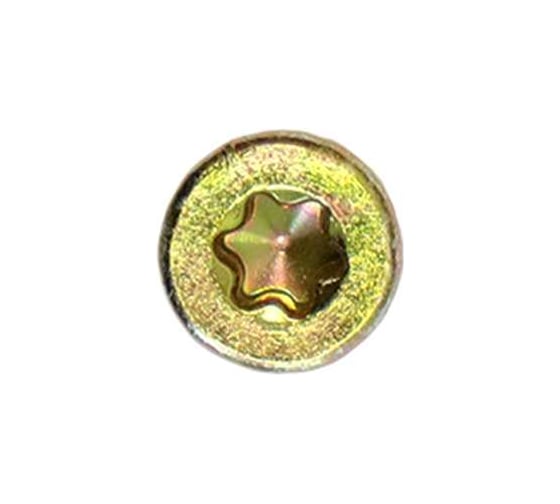 Саморез по дереву желтый HIMTEX пот. Torx 25 4,5x30 (200 шт.) 04530Fh