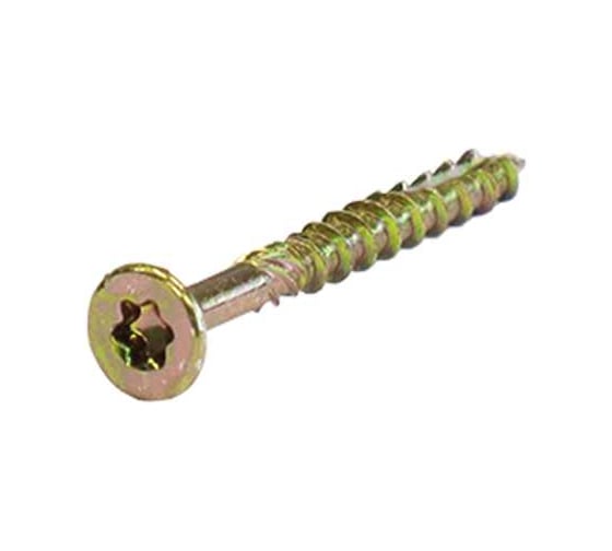 Саморез по дереву желтый HIMTEX пот. Torx 50 10x80 (50 шт.) 10080Fh