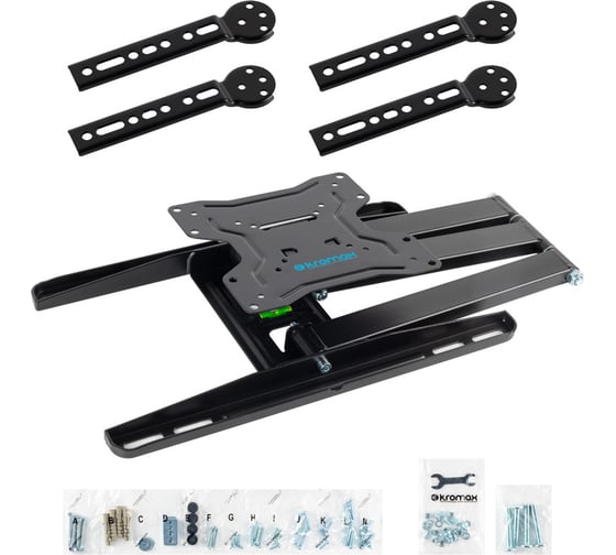 TV кронштейн Kromax DIX 19 black 20260