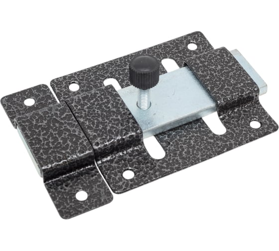 Накладная задвижка Tech-Krep ЗЩ 30 115х75 плоский ригель L121 серебро 148368