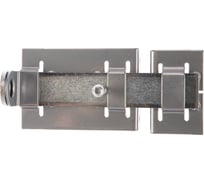 Накладная задвижка Tech-Krep ЗД 4 104х70 плоский ригель 30х163,5 оцинк. хром 145107