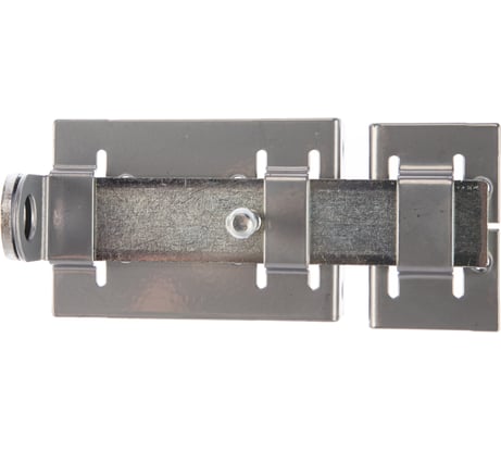 Накладная задвижка Tech-Krep ЗД 4 104х70 плоский ригель 30х163,5 оцинк. хром 145107