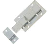 Накладная задвижка Tech-Krep ЗД 06 115х60 плоский ригель 16х150 оцинк. 145101