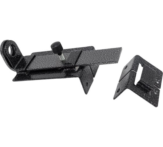 Накладная задвижка Tech-Krep ЗЩ 029 106х66 плоский ригель L146 серебро 148377