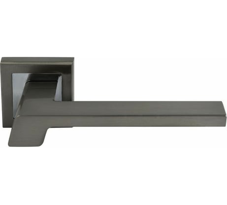 Дверная ручка НОРА-М 111К AL графит 16550