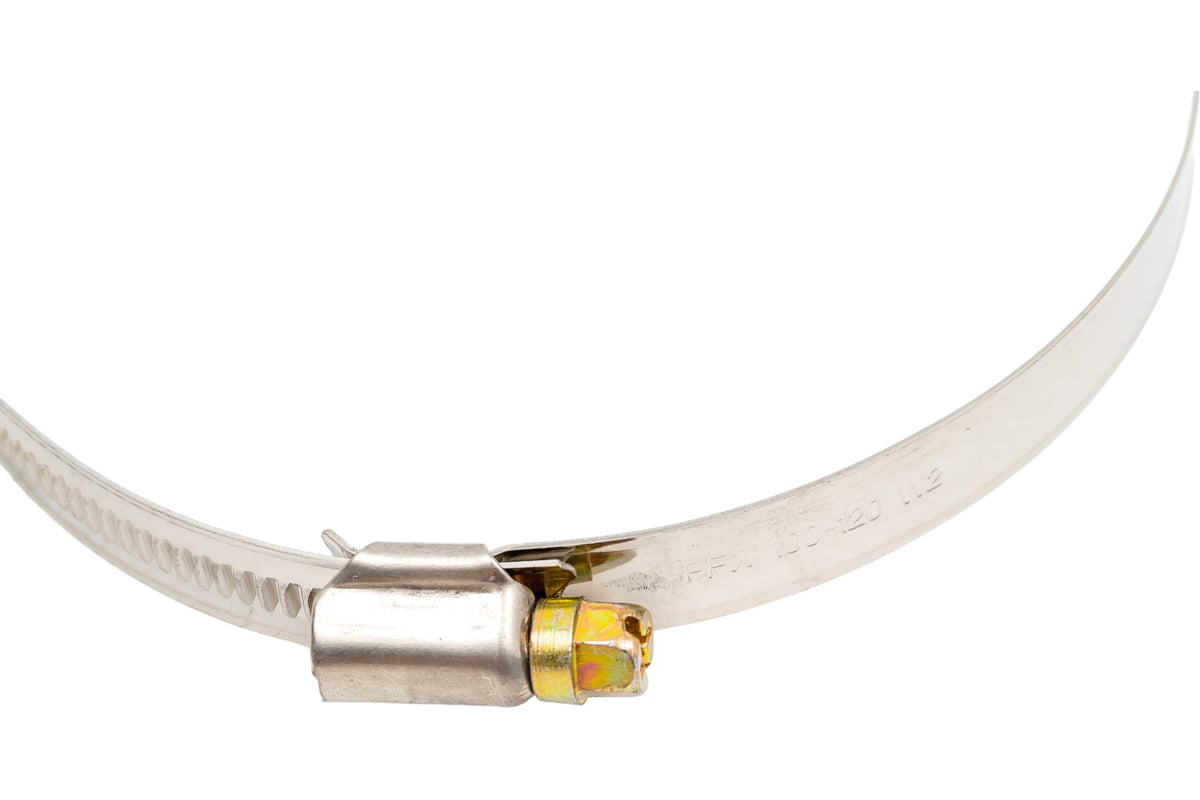 Хомут заземления FORTISFLEX УХЗ INOX 100-120 W2 83248 - выгодная цена ...