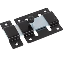 Накладная задвижка Tech-Krep ЗЩ 30 115х75 плоский ригель L121 черный 148369