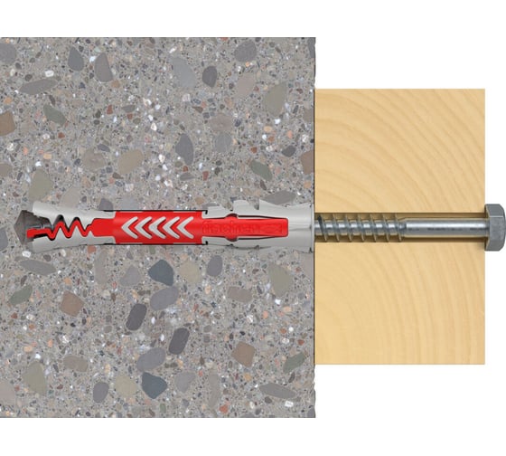 Дюбель с шурупом fischer DUOPOWER 10x80 S 10 шт. 538257