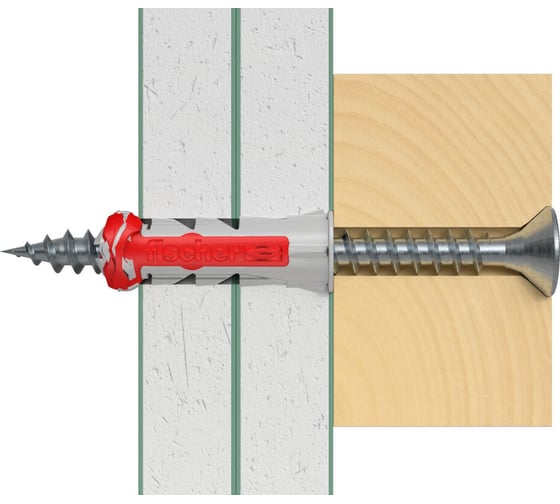 Дюбель fischer DUOPOWER 6x30 100 шт. 535453