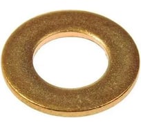 Шайба ЦКИ DIN125A М8, медь, 10 шт. 40761