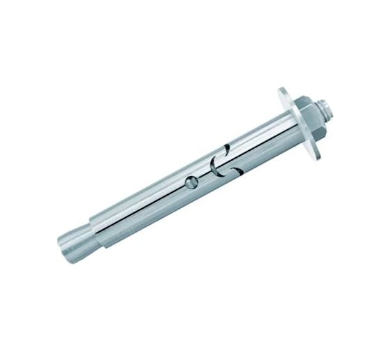Анкер втулочный с гайкой ЦКИ М10, 14x100 мм, 2 шт. 53236 1