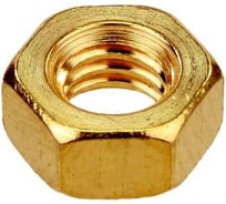Гайка ЦКИ DIN934, М12, шестигранная, медь, SW 19, 2 шт. 40423
