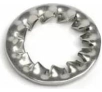 Шайба стопорная ЦКИ DIN6798 J М 5x10, зубчатая, Ц 100 шт. 45903