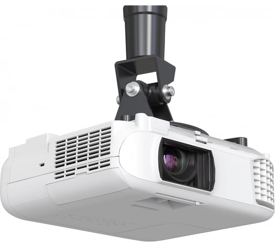 Кронштейн для проектора Cactus CS-VM-PR01L-BK черный, потолочный, поворотный и наклон мин 60.4 см, макс 84.3 см 441586