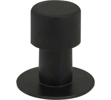 Дверной ограничитель, черный Vantage DS11 BL INOX