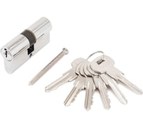 Цилиндровый механизм Аллюр 70-6К CP, хром, BLISTER 1229