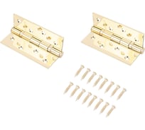 Петля дверная Аллюр 2043 (101x76) 2BB-FHP BP, 2 подшипника, латунь, 2 шт. 1105