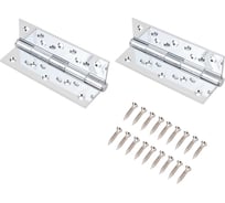 Петля дверная Аллюр 2553 (127x76) PN-FHP CP хром, 2 шт. 1167