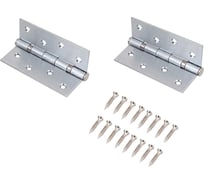 Петля дверная Аллюр 2043 (101x76) 2BB-FHP SCP, 2 подшипника, мат. хром, 2 шт. 6584