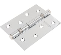 Петля дверная Аллюр 2043 (101x76) 2BB-FHP CP, 2 подшипника, хром, 2 шт. 1107