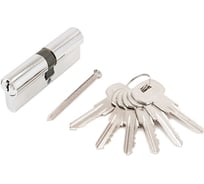 Цилиндровый механизм Аллюр A 80-6К CP, хром 1262