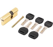 Цилиндровый механизм Аллюр HD F 70-5К BP[25x10x35] (30x40), латунь, перф. ключ, БЛИСТЕР 7794