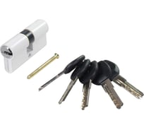 Цилиндровый механизм Аллюр HD F 60-5К WHITE белый, перф. ключ12231