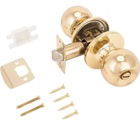 Защелка Аллюр 5560 BK PB латунь фикс 1187