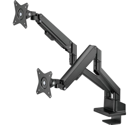 Кронштейн Ridberg Monitor Arm LDT62 Dual (LDT62-C024), Black 1211408