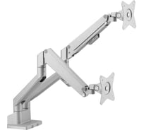 Кронштейн Ridberg Monitor Arm LDT62 Dual (LDT62-C024), Silver 1211409